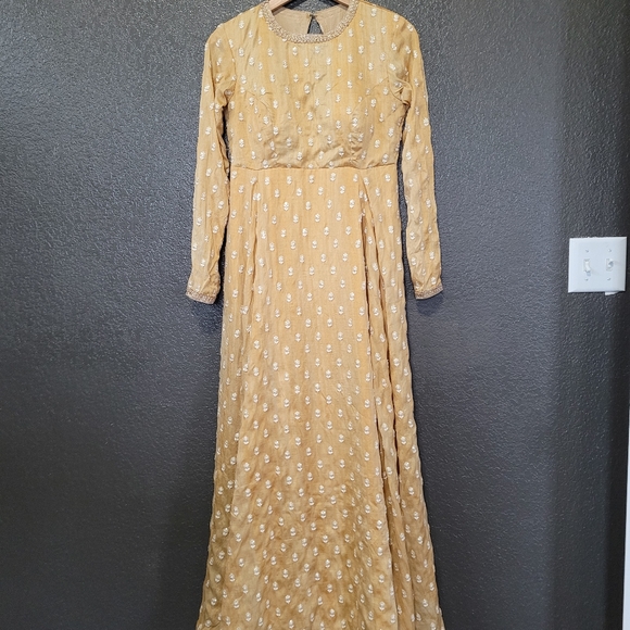 indian pakistani Anarkali gown +dupatta - Picture 7 of 9